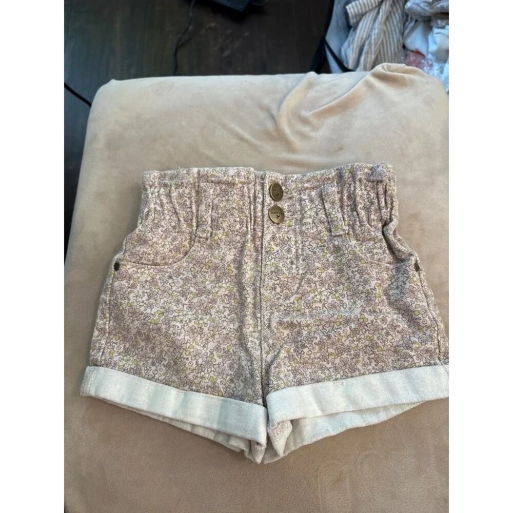 Grace twill shorts in Chloe lilac